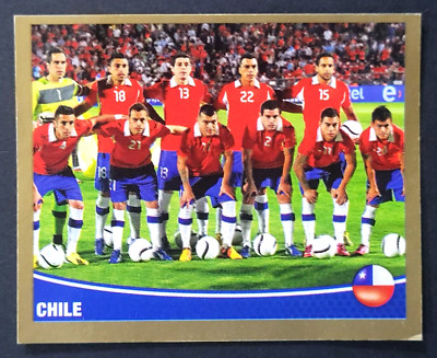 2014 Brazil World Cup FIFA #103 CHILE SOCCER TEAM Sticker Promo Peru Vidal