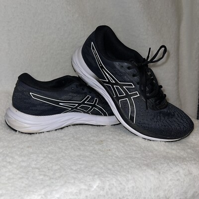 Asics Womens Gel Excite 1012A562 Black Running Shoes Sneakers Size 10 