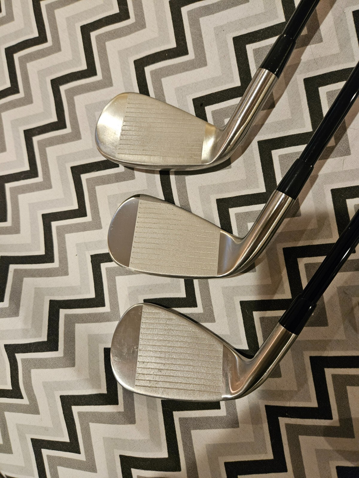 Pinhawk Vertex single length irons 6PW 37" 2 up Idrive stiff shafts