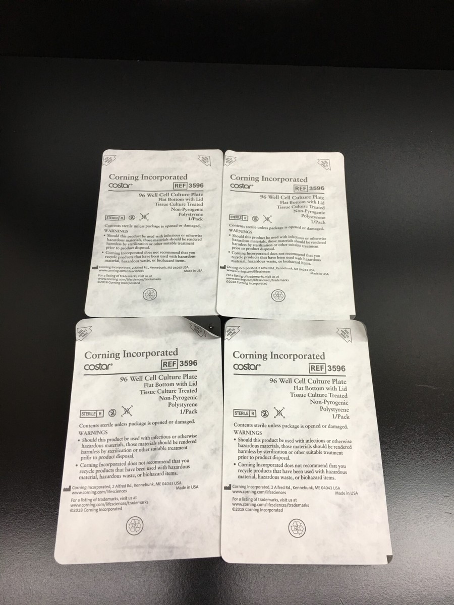 Costar Corning REF 3596 | 96-well Clear Flat Bottom TC-treated