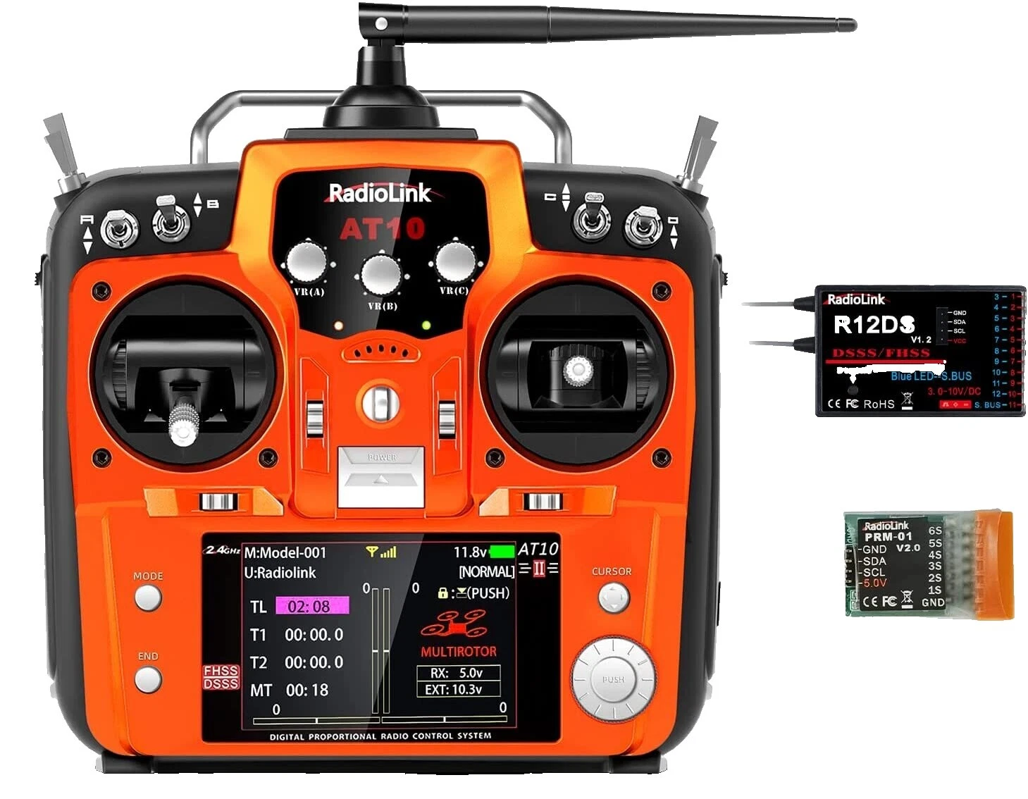 RadioLink para piezas y accesorios de juguete RC 1:10