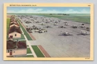 Military Comic WW2 Mather Field Sacramento 1942 Linen  Postcard 4B