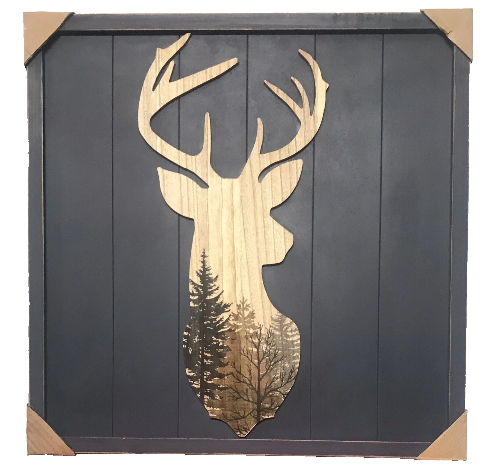 Внутренний декор таблички и знаки деревянные дикая природа