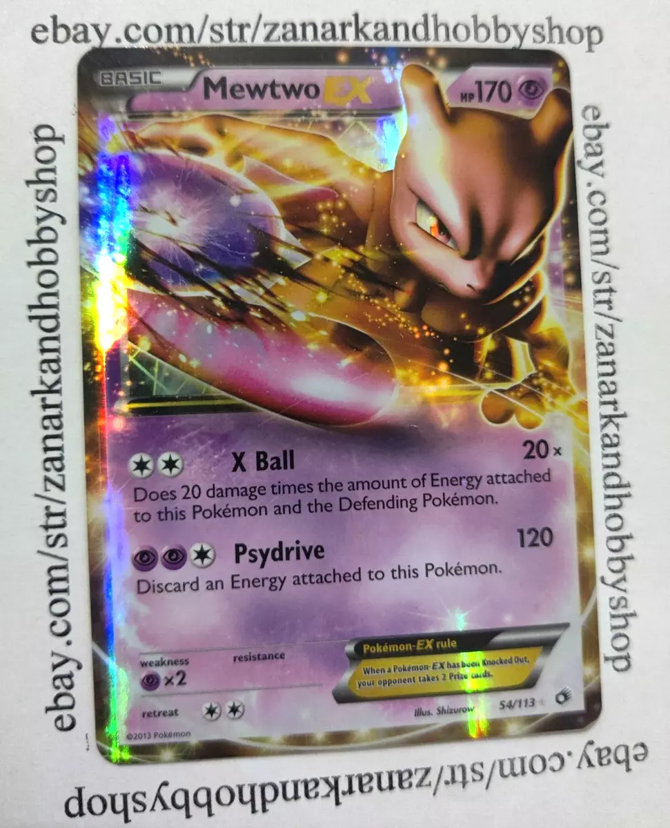 Pokemon TCG Legendary Treasures Mewtwo EX - 54/113 (LP)