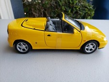 1/18 Diecast Renault Megane in yellow by Anson