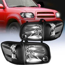 Nilight Headlight Assembly for Toyota Tundra 2005 2006 Sequoia Pickup 2005-2007