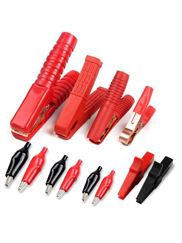 Clips de cocodrilo para automóvil abrazaderas de batería/clip de cocodrilo clips de cocodrilo prueba eléctrica· - Imagen 14 de 22