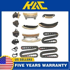 Timing Chain Kit For Cadillac Buick Chevy Saturn Pontiac 07-15 3.6L 3.0L DOHC