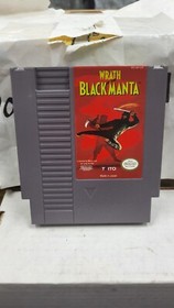 WRATH OF THE BLACK MANTA NINTENDO NES VIDEO GAME NO BOX OR MANUAL