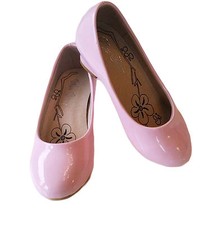 Mädchen Anzugschuhe Mit Schleife - Lederschuhe Größe 12 Für Hochzeit & Schule