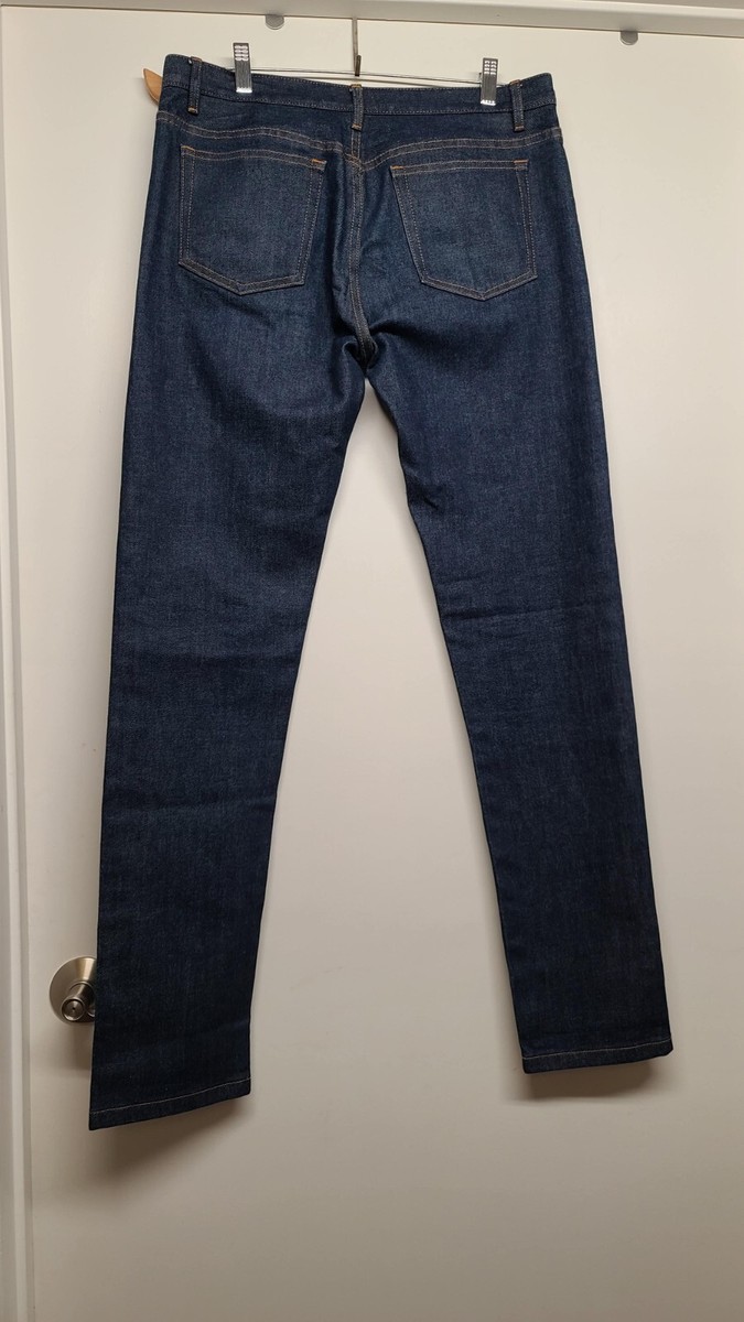 極美品 A.P.C. NEW STANDARD JEAN CLASSIQUE A.P.C. New Standard Jean Classique Selvedge Raw Indigo Denim