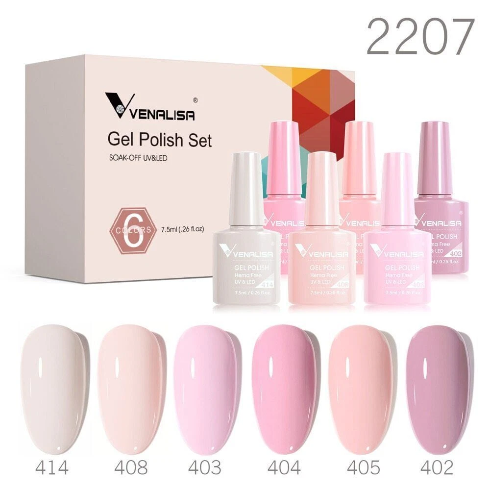 Gel Nail Polish 6/12pcs/lot x7.5ml Soak Off UV LED Nails Varnish Semi Permanent
Opens in a new windo
