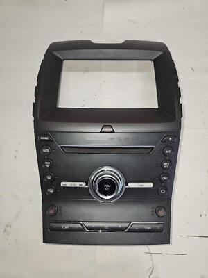 19 FORD EDGE Audio CONTROL PANEL ONLY W/ 8'' SCREEN OPENING W/ HEAT W/O COOL SEAT