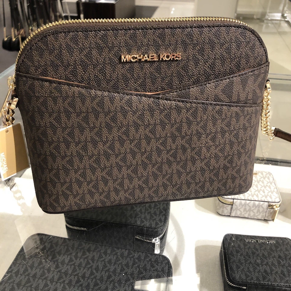 Michael Kors Lady PVC or Leather Crossbody Bag Handbag Messenger Purse Shoulder - Image 4 of 4