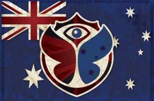 AUSTRALIAN FLAG Tomorrowland festival
