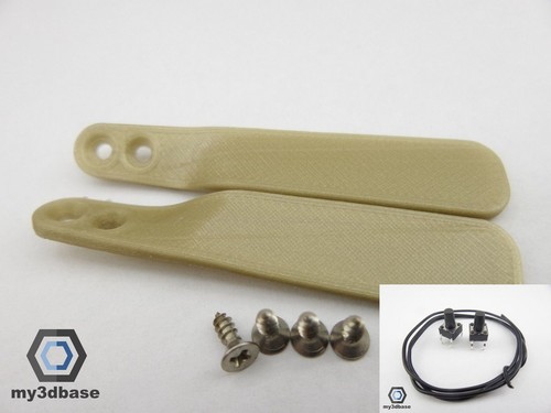 Paddle Mod Kit DIY, Paddles, Taster XBOX Controller Paddles+2Taster+40cm Kabel - Picture 8 of 31