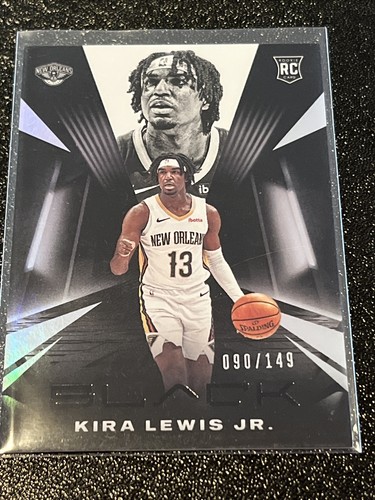 2020-21 PANINI BLACK BASE /149 PELICANS ROOKIE RC KIRA LEWIS JR. NO. 90 - Picture 1 of 2