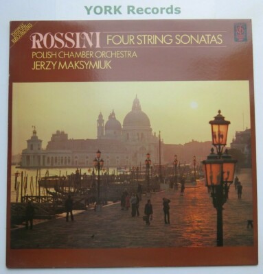 CFP 41 4483 1 - ROSSINI - Four String Sonatas MAKSYMIUK Polish CO - Ex LP Record