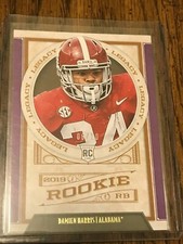 2019 PANINI LEGACY DAMIEN HARRIS ROOKIE PURPLE 6/10. PATRIOTS
