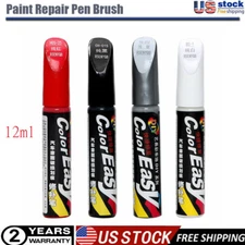 DIY Auto Paint Repair Pen Brush Car Clear Scratch Remover Touch Up Pens 4 COLOR