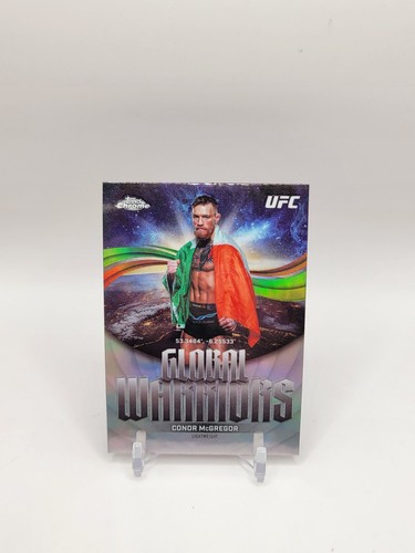 CONOR MCGREGOR 2026 Topps Chrome UFC Global Warriors Refractor #GW-8