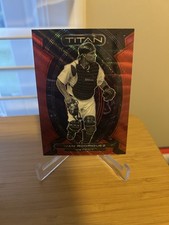 2023 Panini Chronicles Ivan Rodriguez Total Red Wave Prizm /199 No. 23