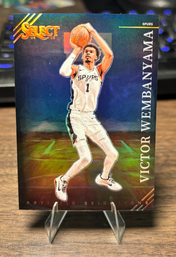 2024-25 Panini Select Victor Wembanyama #1 Artistic Selections Case Hit SP
