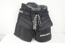 Bauer Elite Intermediate Goalie Pants Size Medium Black (1212-6565)