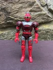 Vintage 1996 Beetleborgs Red Striker Beetle Borg Action Figure - Bandai