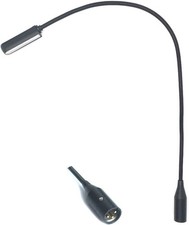 22 inch XLR 3Pin DJ LED Light Studio Lamp gooseneck for FBALED3P, Black