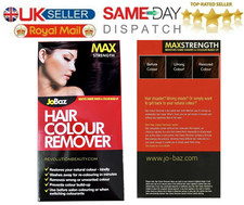 JoBaz Max Hair Colour Remover Extra Strength No-Bleach Permanent Dye Stripper