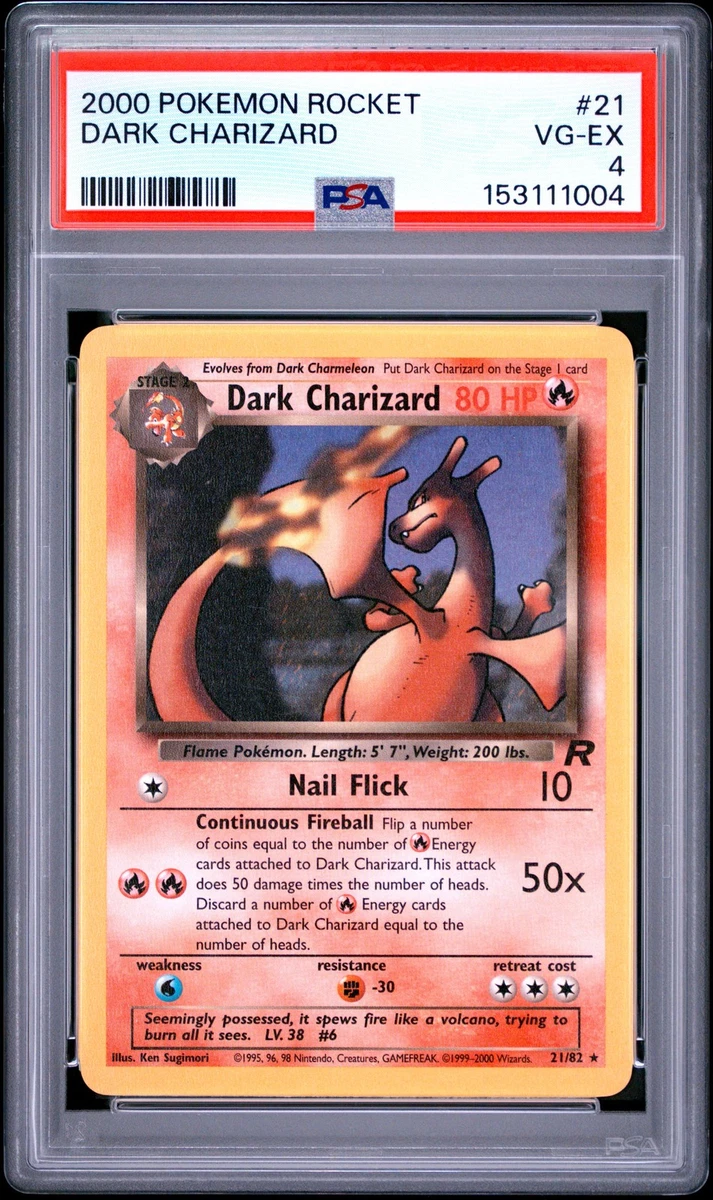 Pokémon Darkness Charizard Individual Cards for sale - eBay