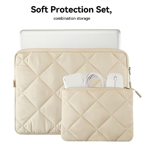 Puffy Laptop Sleeve Case 14 15 Inch for MacBook Pro 14/15, MacBook Air - Afbeelding 2 van 5