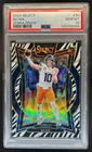 2024 Select Bo Nix Concourse SP RC Zebra Prizm #30 Broncos PSA 10