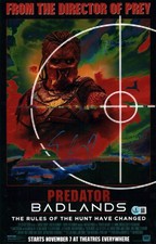 Elle Fanning Signed Autographed Predator Badlands Thia 11x17 Poster BAS COA 