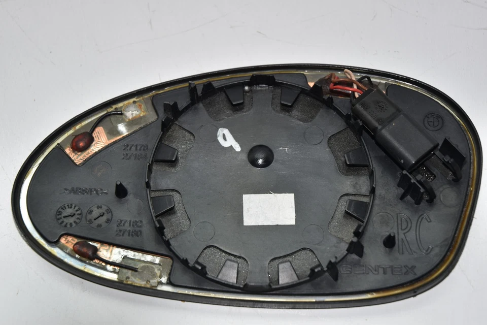 💎 2006-2008 BMW 328i 330i правостороннее пассажирское боковое зеркало стекло с подогревом автоматическое затемнение изготовитель оборудования - Изображение 2 из 4