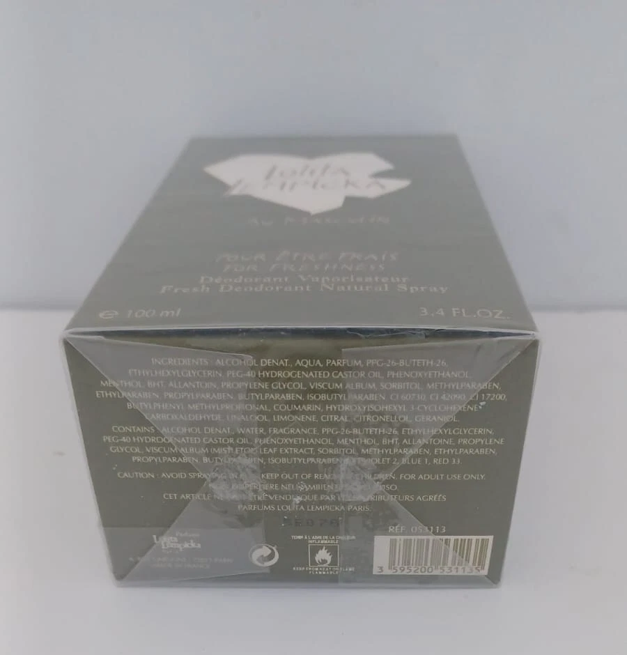Lolita Lempicka Au Masculin Fresh Deodorant 100 ml Spray Descatalogado - Imagen 3 de 3