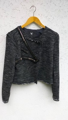 Ausgefallener Nü Denmark Blazer Jacke  Metallstäbe Gr. XXL