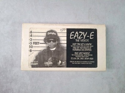 Eazy-E The Videos VHS  Just Tah Let You Know   1995 Nice Condition