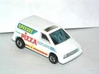 Vintage Hot Wheels Blackwall Speedie Pizza Van **PINK LIGHT SPECIAL**