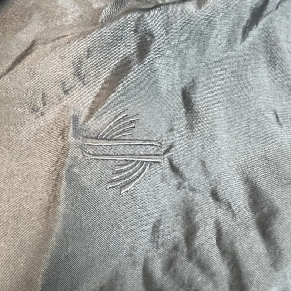 Винтажная женская ветровка Catalina большая с угольной подкладкой на молнии 90-е - Изображение 4 из 4