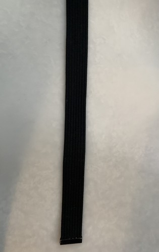 Golf Web Belt Men's XL Black 44”x1-3/8” Nike Swoosh Buckle Hurley Belt - Picture 5 of 9