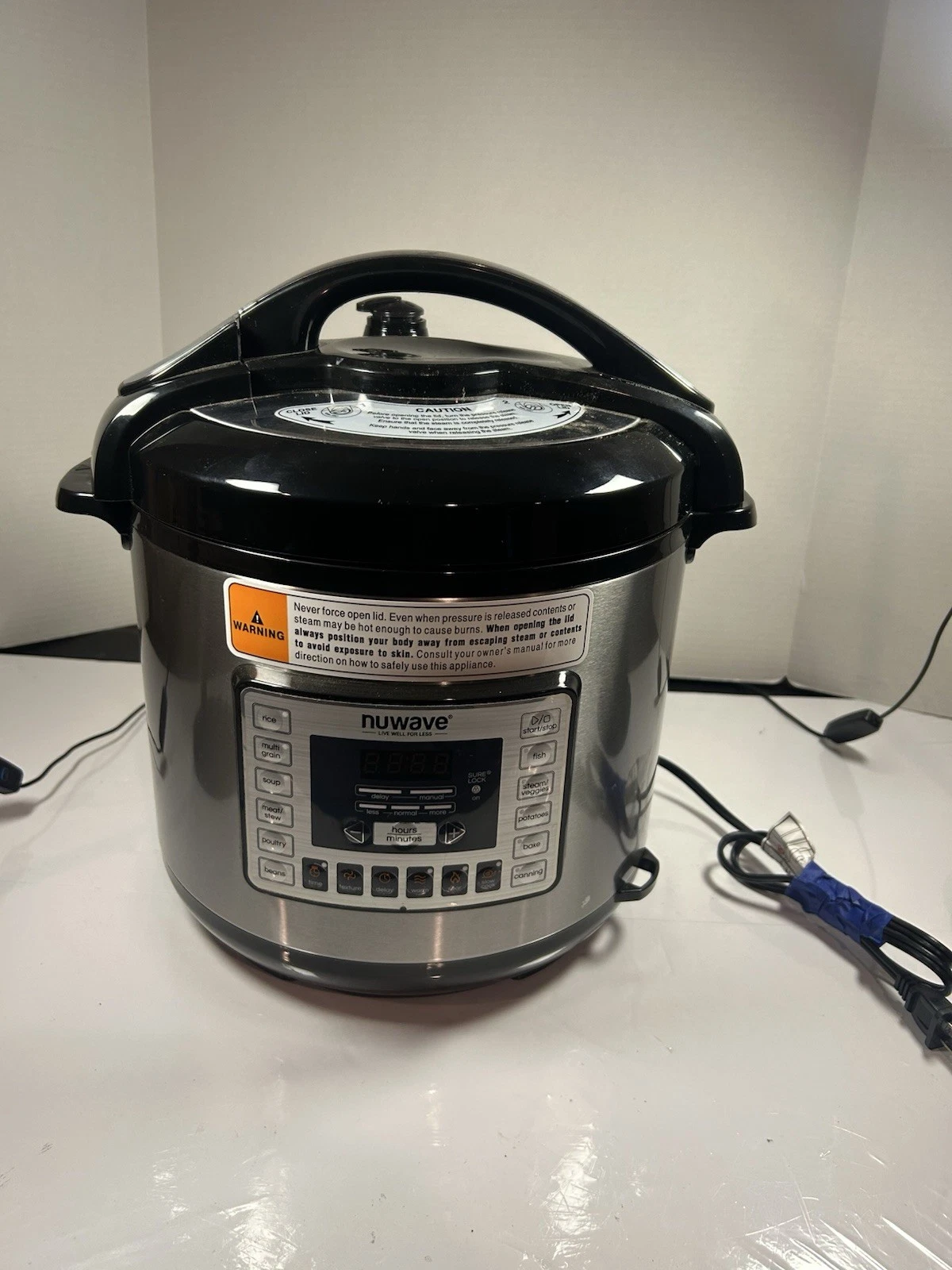Nuwave Electric Pressure Cooker Multi Cooker Rice soup, Stool, Poultry