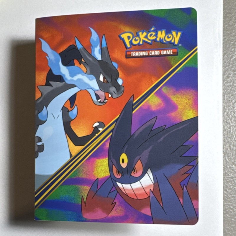 Pokémon TCG 60-Card Side Loading Mini Album Ringless Fixed Pages Charizard