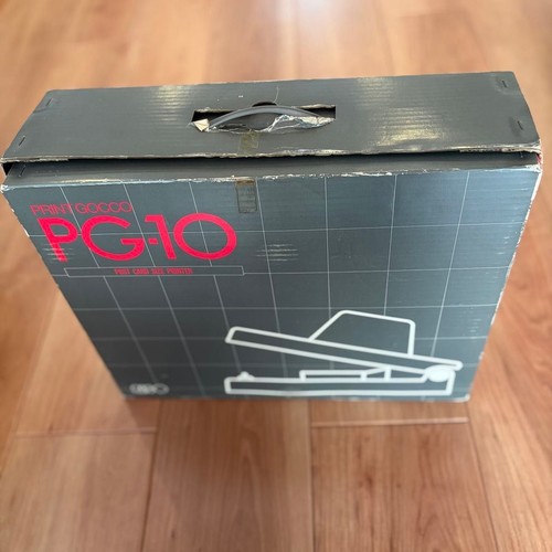 RISO PRINT GOCCO PG-10 SUPER Vintage DIY Postcard Printer Craft Printing System