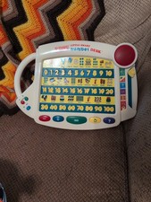 Vintage Vtech Talking Little Smart Number Desk Educational Toy Working 