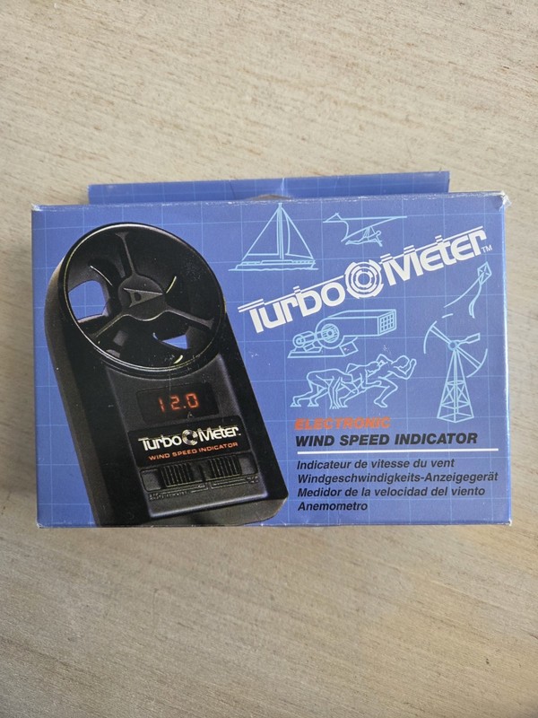 Turbo Meter Wind Speed Indicator Davis Instrument Meter