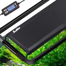 24/7 LED Aquarium Light, IP68 Waterproof Extendable Bracket Fish Tank Light with