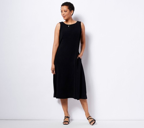 Robe Femme HSZ Studio Taille M Olive Sans Manches Longue - Occasion Très Bon état