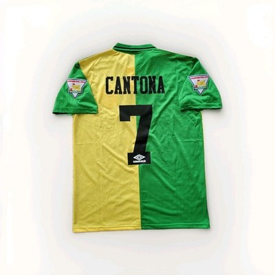 Manchester United 1992/93 Cantona #7 Retro Umbro Men's Soccer